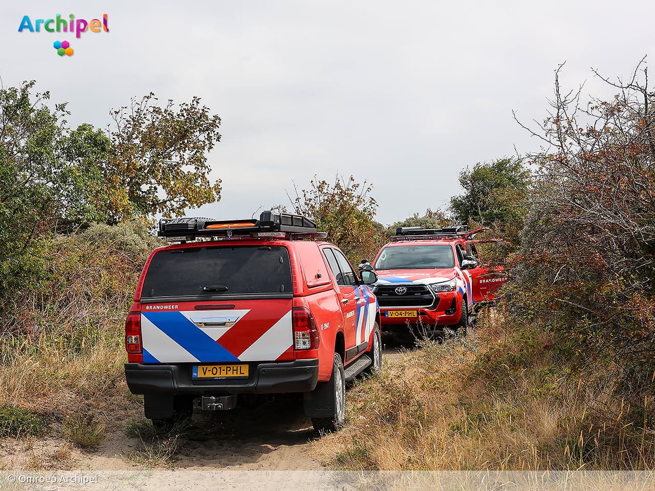 Brand in duingebied Ouddorp onder controle