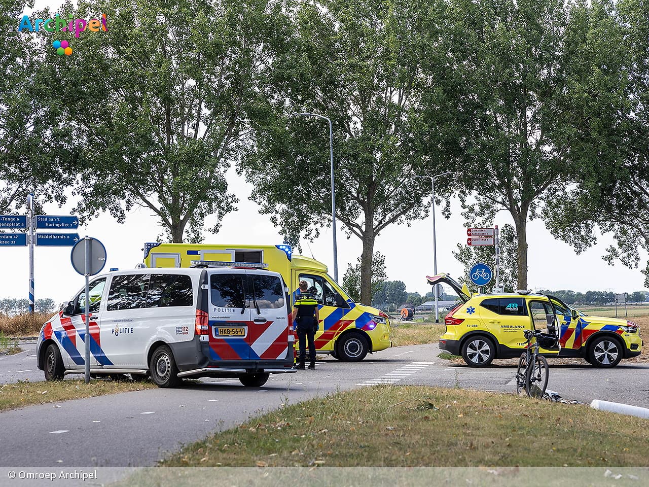 Wielrenner overleden na onwelwording bij Den Bommel