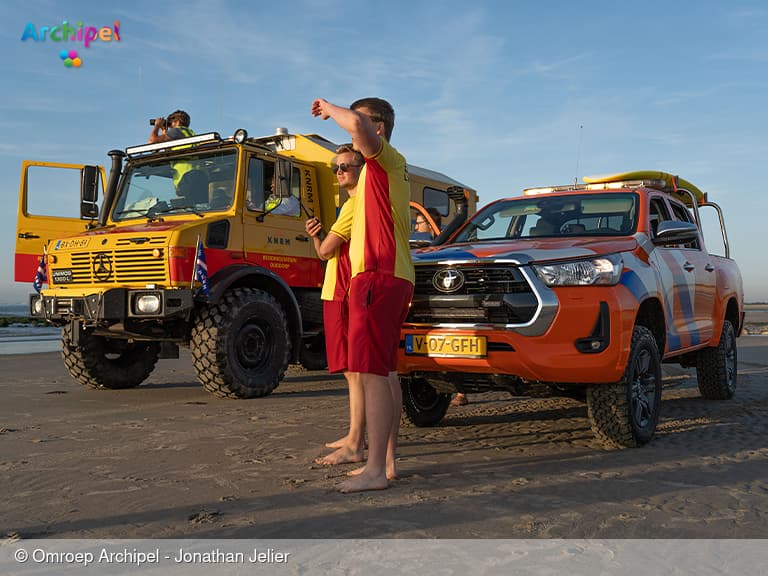 Multidisciplinaire oefening op strand Ouddorp