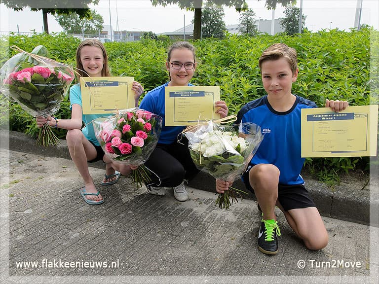 Junior assistenten geslaagd bij Turn2Move