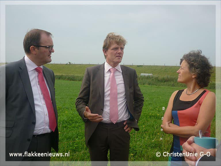 ChristenUnie-SGP Zuid-Holland bezocht Goeree-Overflakkee