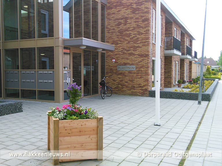 Dorpsraad Ooltgensplaat fleurt het dorp op