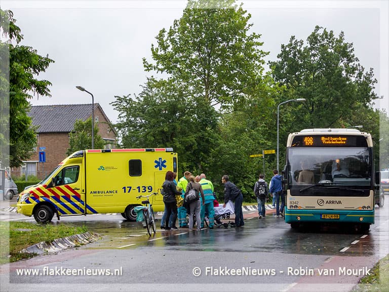 Gewonde na aanrijding met bus