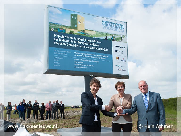 Bouw Inspiratiecentrum Grevelingen/Voordelta officieel gestart