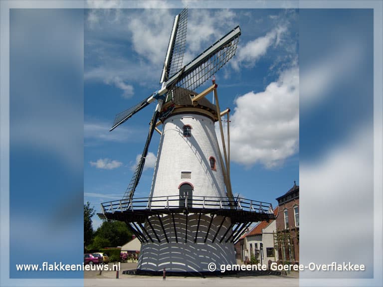 Goeree-Overflakkee geeft historische korenmolens de ruimte