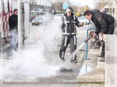 Wijkcentrum Middelharnis ontruimd voor binnenbrand