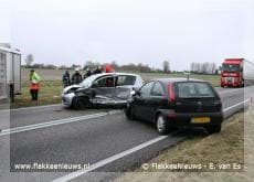 Twee gewonden bij ongeval op N59 (update)