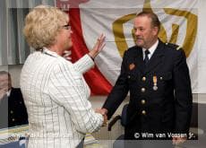 Koninklijke onderscheiding voor brandweerman