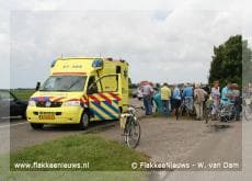 Fietser aangereden op N215