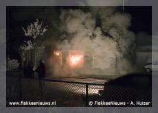 Grote brand in Nieuwe-Tonge