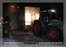 Voertuigbrand bij Den Bommel