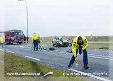 Persoon overleden bij ongeval N57