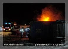 Middelbrand in Sommelsdijk