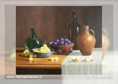 Kunstexpositie werk Bastiaan Smits in gemeentehuis Goedereede