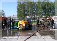 Ouddorpse brandweer behaalt zilver in de zilverstad
