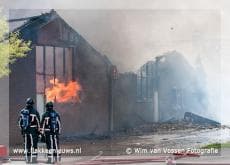 Zeer grote brand in bakkerij Ooltgensplaat (video)