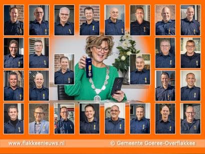 26 brandweermannen Koninklijk onderscheiden