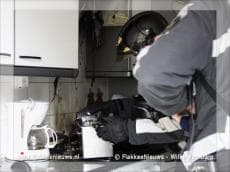 Keukenbrand in Nieuwe-Tonge
