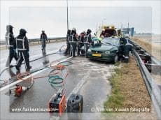 Drie gewonden bij ongeval N57