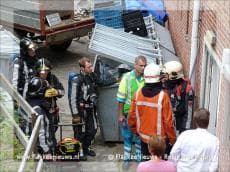 Melding middelbrand in Sommelsdijk