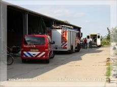 Ongeval met stro pers in Oude-Tonge
