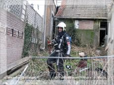 Brandweer rukt uit voor gaslucht