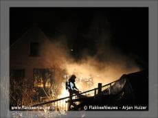 Uitslaande brand Dirksland snel geblust