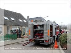 Brand in woning in Stellendam