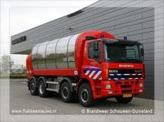 Tankwagen voor brandweer Goeree-Overflakkee