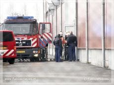 Brand bij staalbedrijf in Oude-Tonge