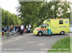Traumaheli vliegt voor eenzijdig ongeval
