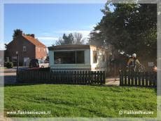 Vakantie verstoord door brand