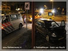 Aanrijding bij Shared Space Middelharnis