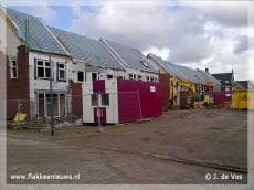 Nieuwbouwhuizen Dirksland toch afgebroken