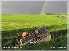 Caravan van de dijk bij Herkingen