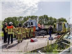 Ongeval met beknelling N215 Melissant