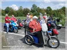 Geslaagde scootmobieltocht