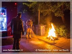 Te hard, gevallen, verlaten plaats ongeval en brandjes