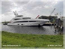 Opvallend jacht in Middelharnis