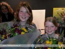 Anne Sloekers uit Middelharnis door naar halve finale Voorleeswedstrijd