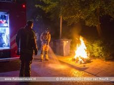 Regelmatig een containerbrand in je buurt