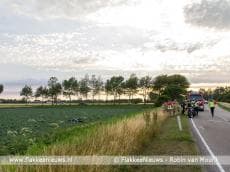 Motorrijder uit de bocht