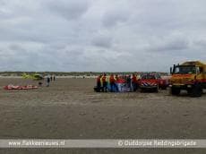Kitesurfers gewond bij de Brouwersdam