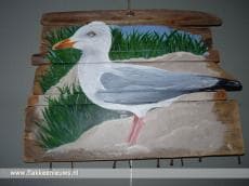 Expositie 'Wrakhout met uitzicht'