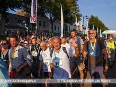 De warme maaltijd voor de lopers van de Omloop