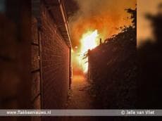 Brandweer druk met buitenbranden