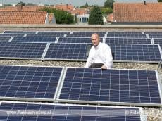Zonnepanelen op dak Boomvlietstraat