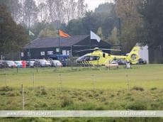 Man ernstig gewond bij grasmaaien