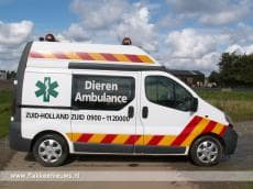 Dierenambulance Goeree-Overflakkee bijna vijf jaar