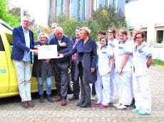 Mooie opbrengst voor Ambulance Wens
